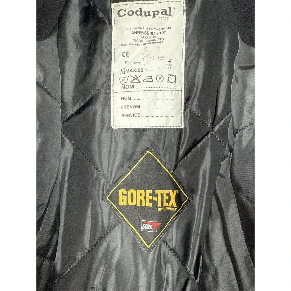 Codupal Panhard Men's XL Gore-Tex Waterproof Work Jacket Green Black Outdoor